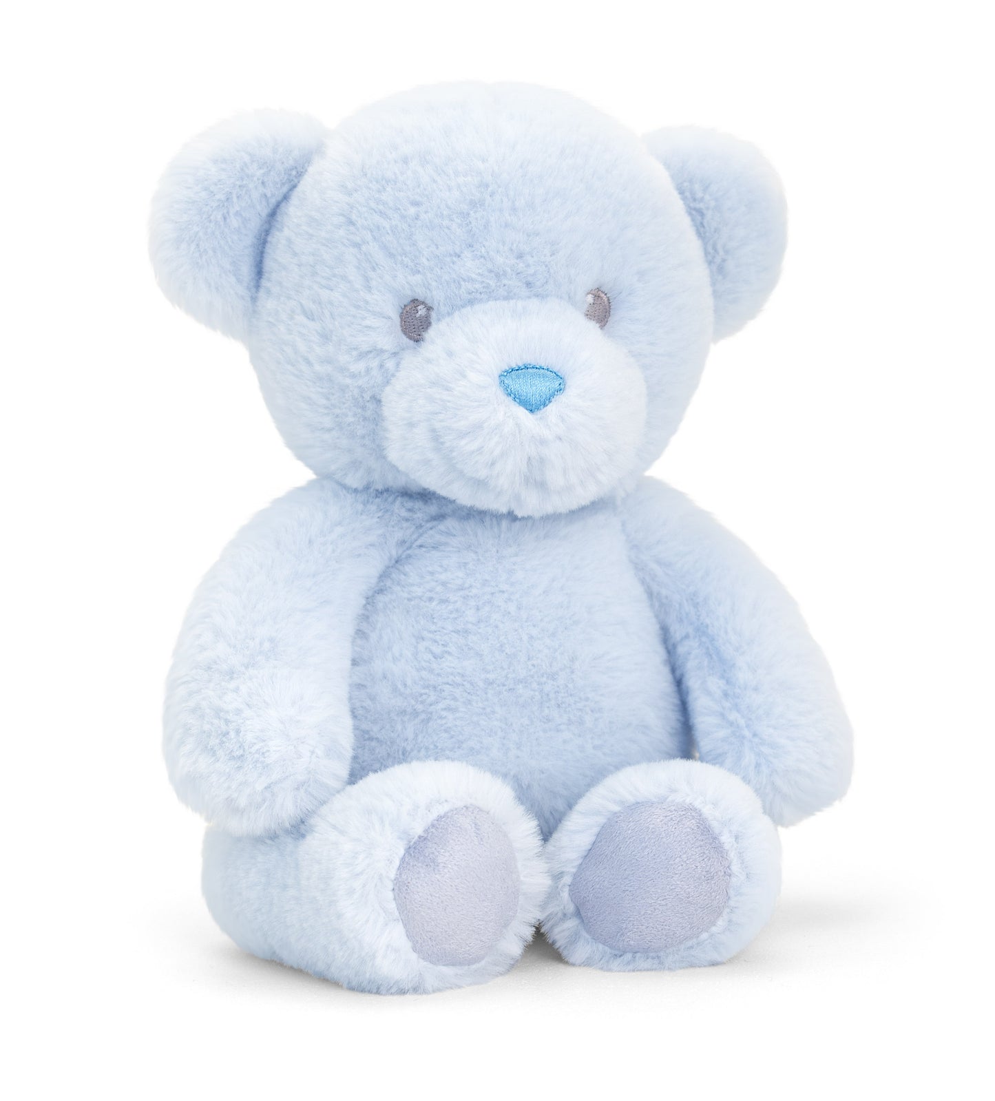 New Baby Boy Gift Set with Flowers Bouquet and Bear