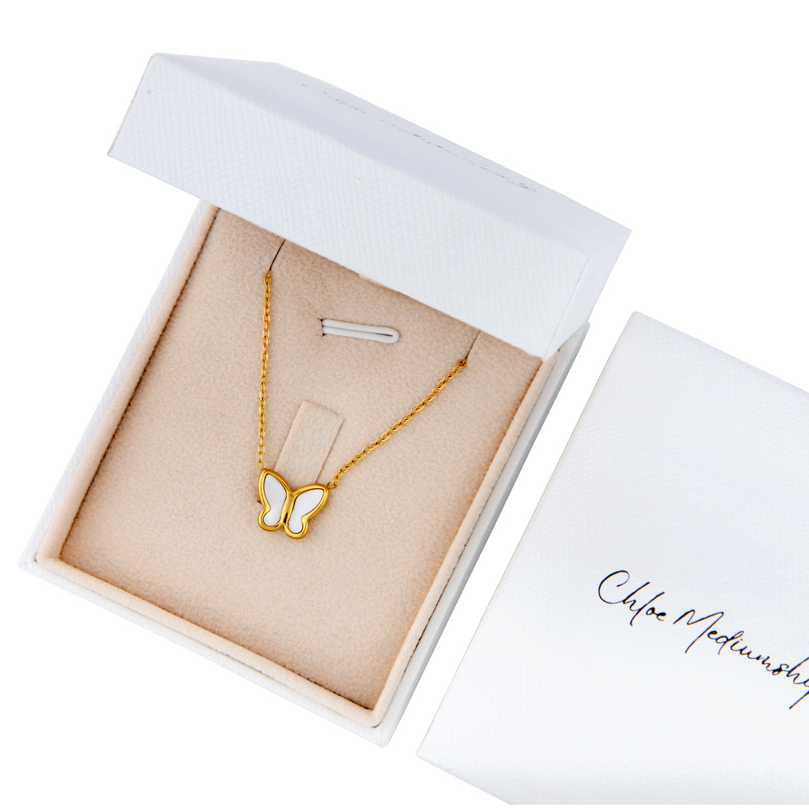 Butterfly Necklace Set - A Symbol of Beautiful Renewal