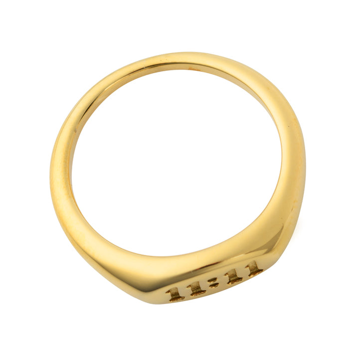 11:11 Angel Number Ring